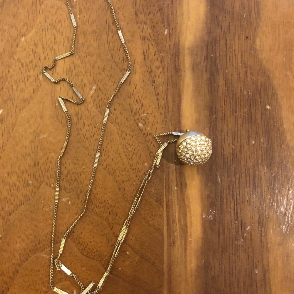 Madewell stud ball necklace